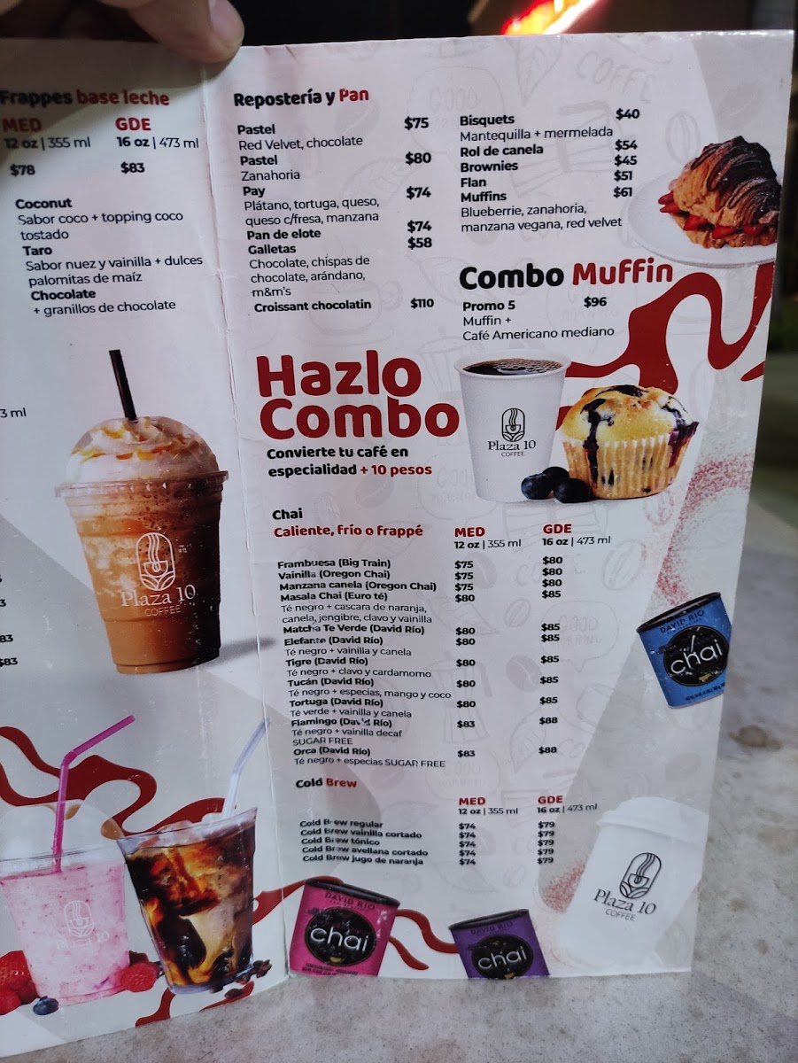 Plaza 10 coffe Menu - Image 3