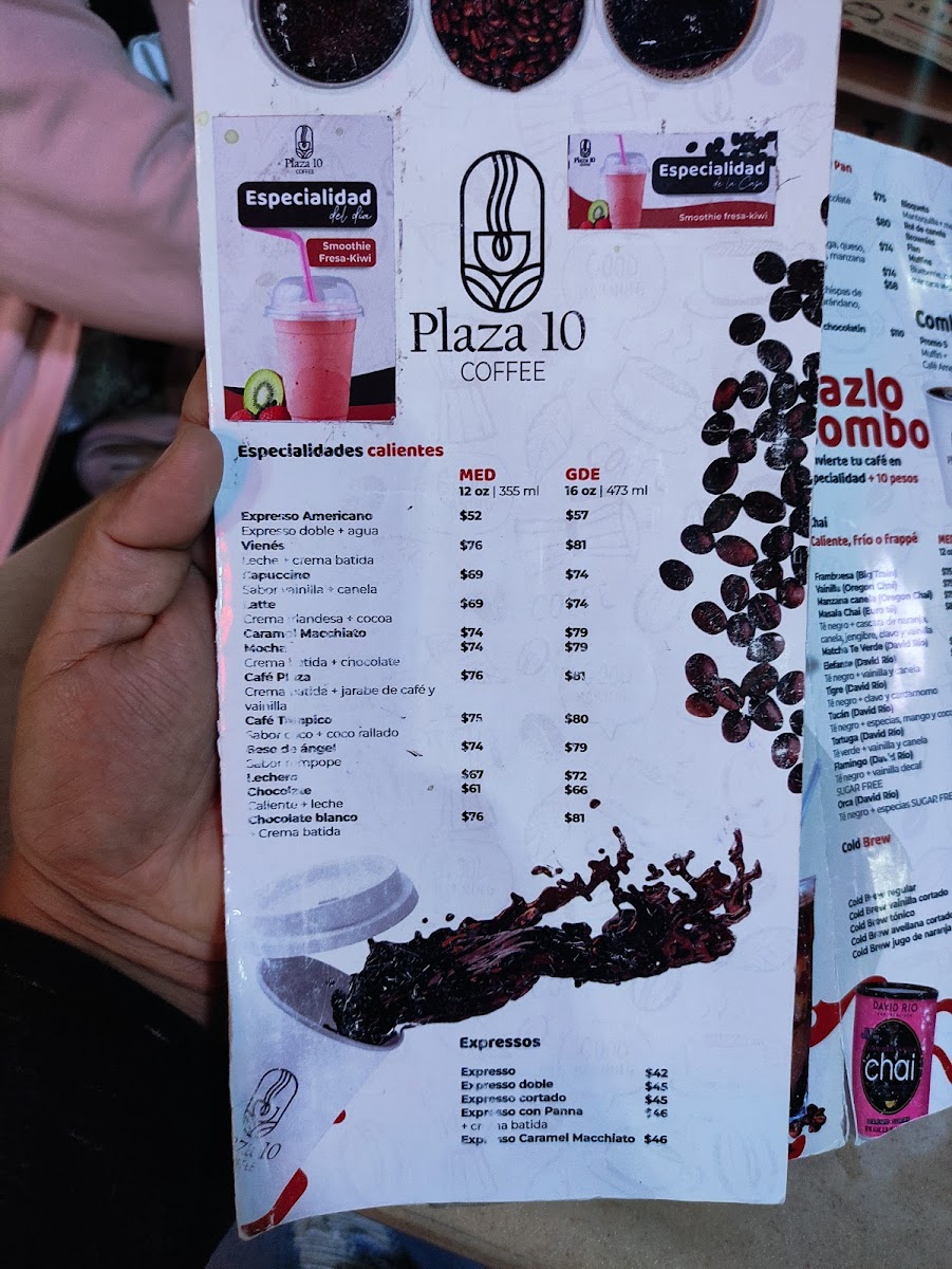 Plaza 10 coffe Menu - Image 6